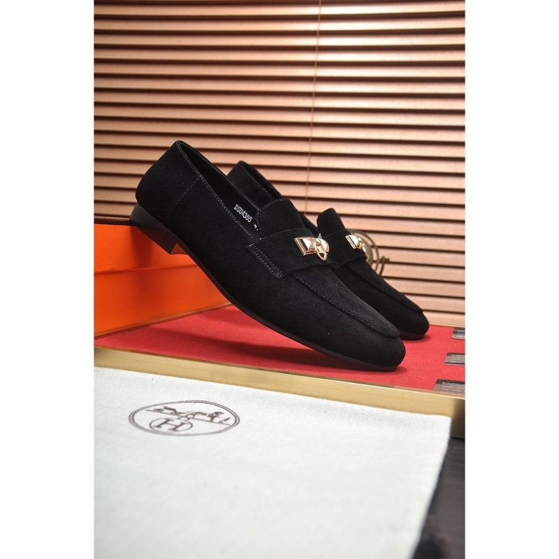 H**mes leather shoes